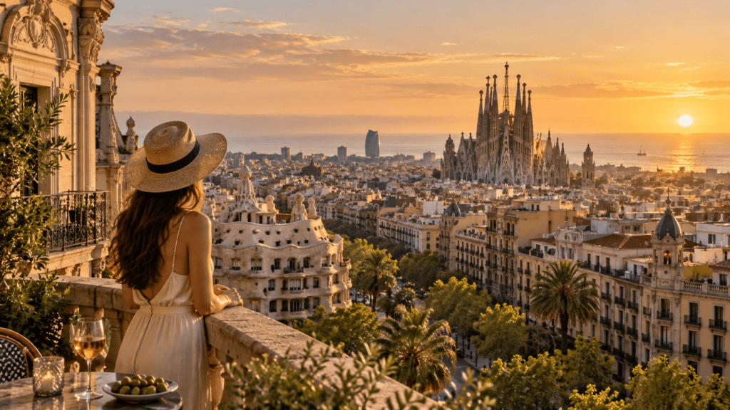 Udhëtim në Barcelonë