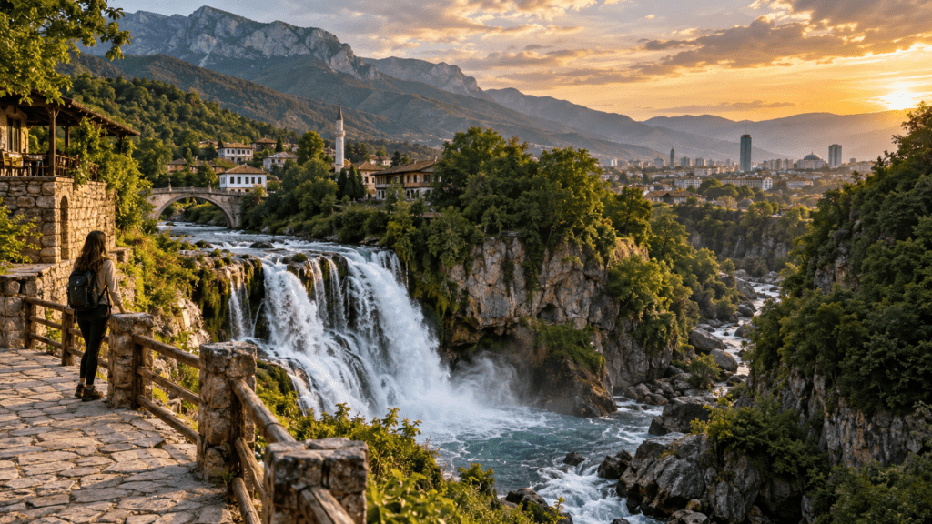 Prishtinë, Pejë dhe Ujëvara e Drinit të Bardhë – Kosovë