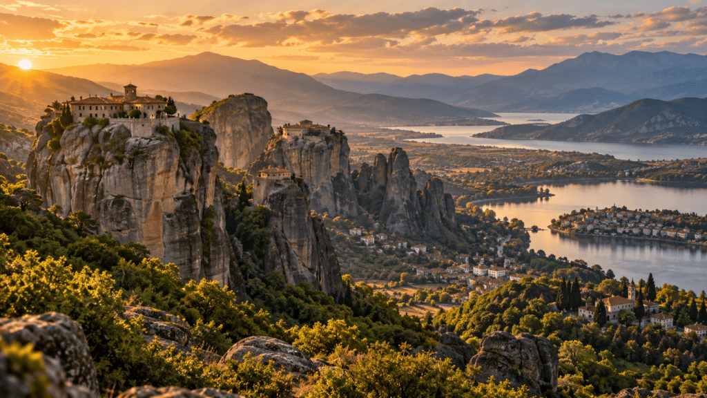Meteora, Kallabaka dhe Janinë – manastire dhe peizazhe të Greqisë