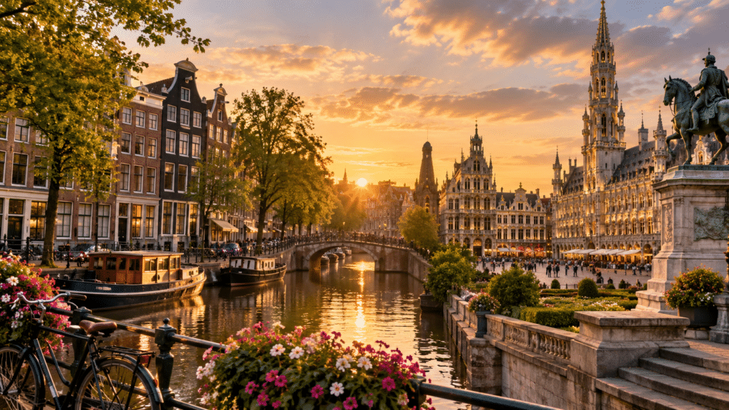 Amsterdam dhe Bruksel