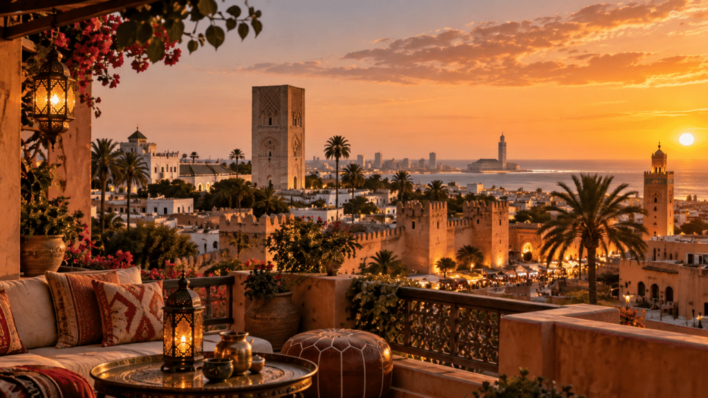 Marrakesh, Casablanca, Rabat