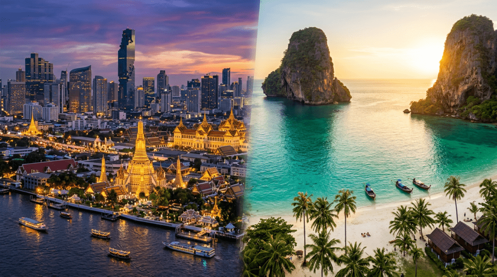 Tajlandë – Bangkok dhe Phuket, tempuj dhe bregdet tropikal